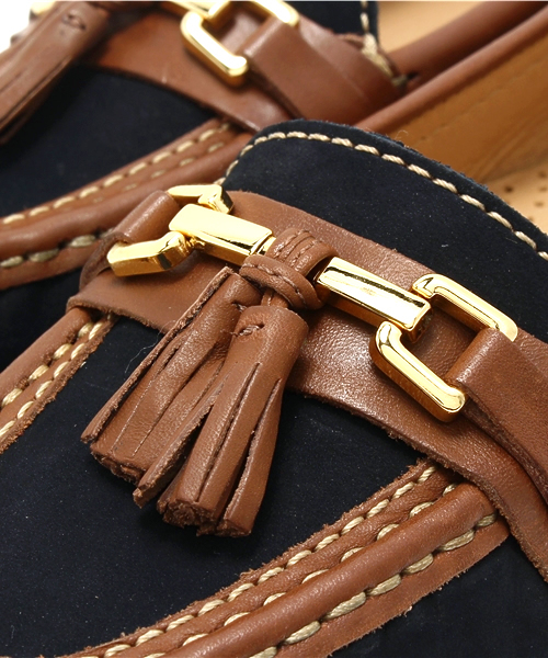 ROSE BUD（ローズバッド）の「(OPPUS-GLOBO)24914-PV2014 BIT MOCCASIN SHOES（モカシン/デッキシューズ・レディース・グリーン/ブルー・36/37/38/39）」の6枚目の写真