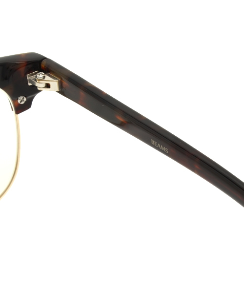 BEAMS（ビームス）の「◆BEAMS / オリジナル眼鏡 “BLOW” MADE IN JAPAN（メガネ・メンズ・ブラック/ブラウン・ONE SIZE）」の8枚目の写真