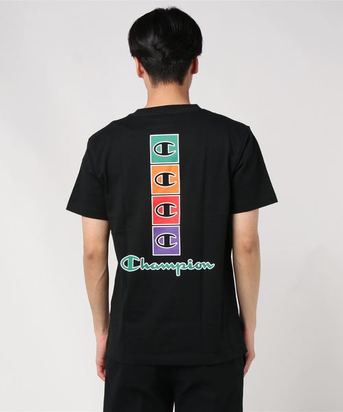 Champion（チャンピオン）の「チャンピオンT-SHIRT（Tシャツ/カットソー・メンズ・ホワイト/ブラック・S/M/L/XL）」の4枚目の写真