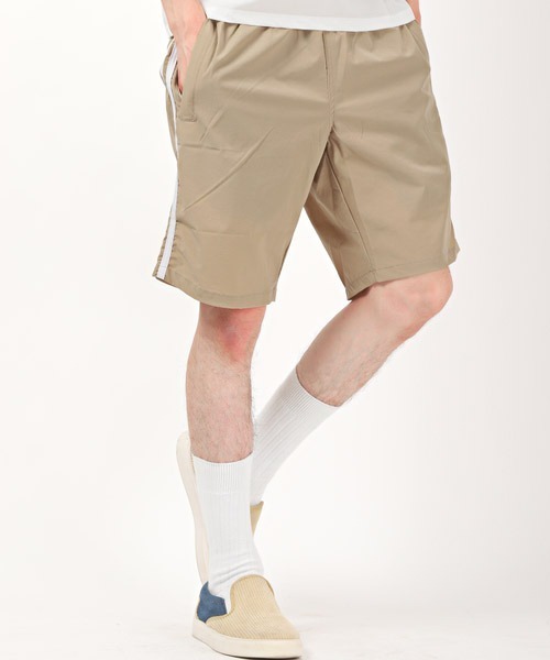 LUXSTYLE(ラグスタイル)の「2ラインショートパンツ(その他パンツ・メンズ・ベージュ/ネイビー/ブラック・L/M/XL)」の1枚目の写真
