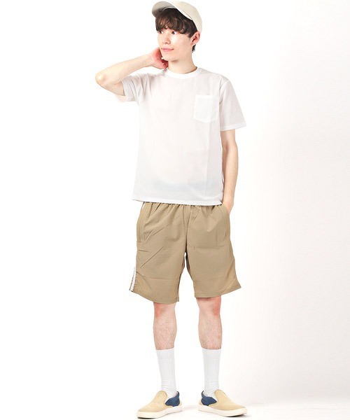LUXSTYLE(ラグスタイル)の「2ラインショートパンツ(その他パンツ・メンズ・ベージュ/ネイビー/ブラック・L/M/XL)」の18枚目の写真