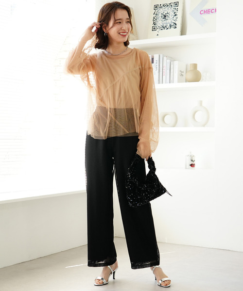 AmiAmi（アミアミ）の「ピンヒールクロスストラップサンダル（サンダル・レディース・アッシュグレー/ブラック/ゴールド/アイボリー/レオパード/パイソン/グリーン/ブラック系その他/ネイビー/シルバー・LL/S/M/L）」の18枚目の写真