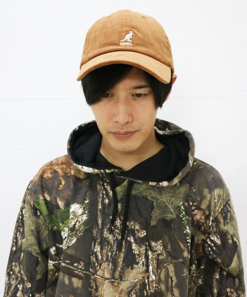 KANGOL（カンゴール）の「KANGOL／カンゴール　コーデュロイベースボールキャップ（キャップ・メンズ・ブラック/ベージュ/ブラウン/ダークグリーン・FREE）」の15枚目の写真