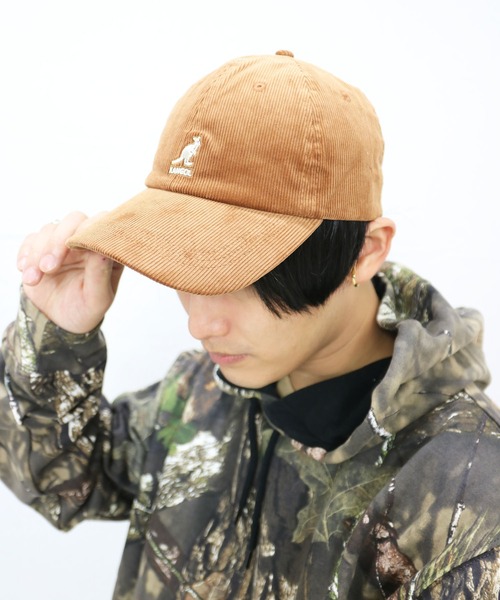 KANGOL（カンゴール）の「KANGOL／カンゴール　コーデュロイベースボールキャップ（キャップ・メンズ・ブラック/ベージュ/ブラウン/ダークグリーン・FREE）」の16枚目の写真