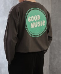 レコードロングTEE