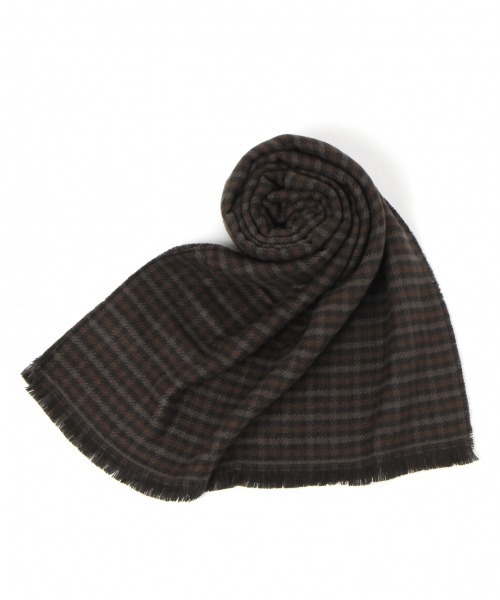 LOWRYS FARM（ローリーズファーム）の「着れるストール　891785（ストール/ショール・レディース・ブラック系その他/ブラウン系その他・FREE）」の14枚目の写真