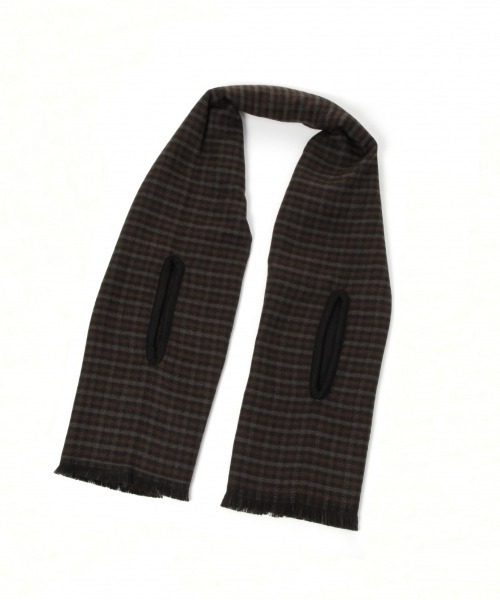 LOWRYS FARM（ローリーズファーム）の「着れるストール　891785（ストール/ショール・レディース・ブラック系その他/ブラウン系その他・FREE）」の13枚目の写真