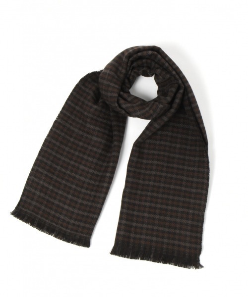 LOWRYS FARM（ローリーズファーム）の「着れるストール　891785（ストール/ショール・レディース・ブラック系その他/ブラウン系その他・FREE）」の12枚目の写真