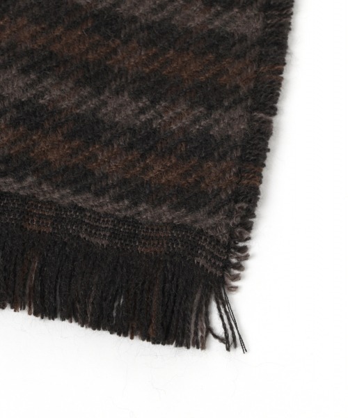 LOWRYS FARM（ローリーズファーム）の「着れるストール　891785（ストール/ショール・レディース・ブラック系その他/ブラウン系その他・FREE）」の10枚目の写真