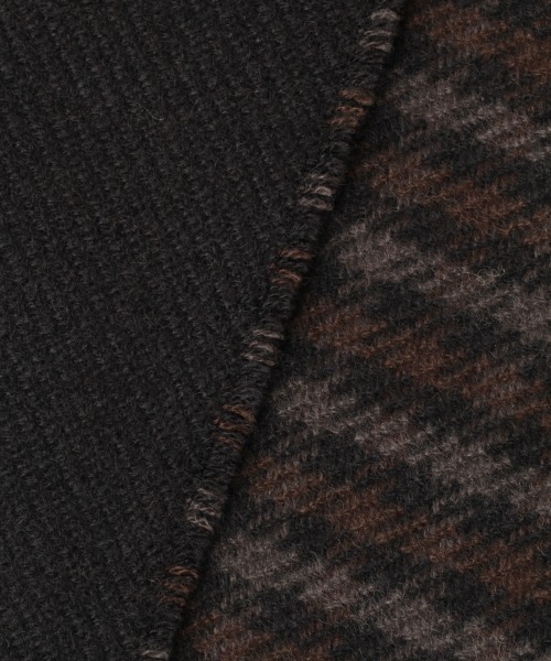 LOWRYS FARM（ローリーズファーム）の「着れるストール　891785（ストール/ショール・レディース・ブラック系その他/ブラウン系その他・FREE）」の9枚目の写真