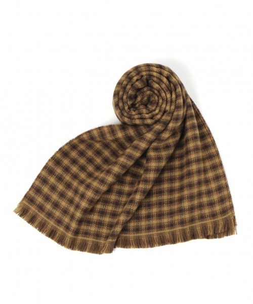 LOWRYS FARM（ローリーズファーム）の「着れるストール　891785（ストール/ショール・レディース・ブラック系その他/ブラウン系その他・FREE）」の7枚目の写真