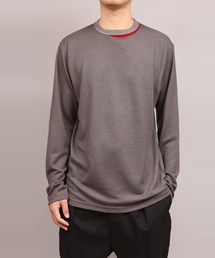 NECK SLIT T-SHIRT