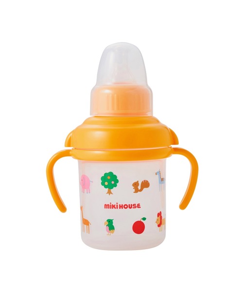 MIKI HOUSE（ミキハウス）の「マグセット（マグ/哺乳瓶/お食事グッズ・キッズ・ホワイト・ONE SIZE）」の3枚目の写真
