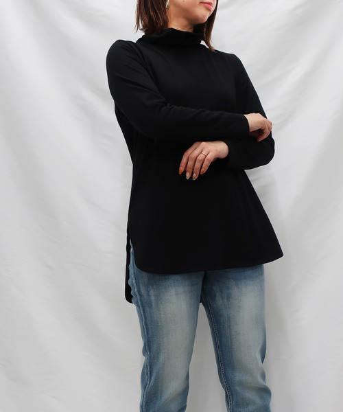 裾だしカットソープルオーバー Tシャツ カットソー C Smile シー スマイル のファッション通販 Zozotown