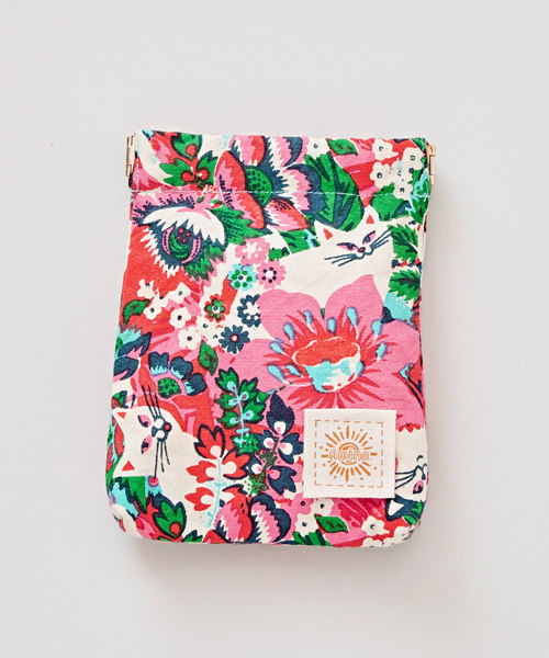 チャイハネ（チャイハネ）の「【チャイハネ】片手でカンタン♪ばね口ポーチ ワールドトリップ（ポーチ・レディース・その他/ホワイト/ブルー/その他8/その他7/その他6/その他4/アニマル/ベージュ/ブルー系その他/カラフル/レッド/ピンク・FREE）」の15枚目の写真