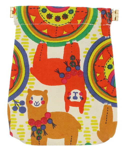 チャイハネ（チャイハネ）の「【チャイハネ】片手でカンタン♪ばね口ポーチ ワールドトリップ（ポーチ・レディース・その他/ホワイト/ブルー/その他8/その他7/その他6/その他4/アニマル/ベージュ/ブルー系その他/カラフル/レッド/ピンク・FREE）」の14枚目の写真