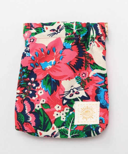 チャイハネ（チャイハネ）の「【チャイハネ】片手でカンタン♪ばね口ポーチ ワールドトリップ（ポーチ・レディース・その他/ホワイト/ブルー/その他8/その他7/その他6/その他4/アニマル/ベージュ/ブルー系その他/カラフル/レッド/ピンク・FREE）」の6枚目の写真