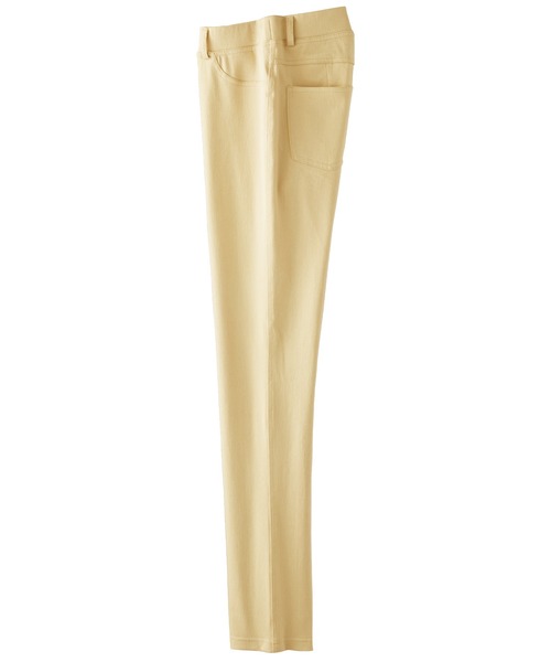 BELLUNA PLUS(ベルーナ)の「美ストレッチ素材レギンスパンツ股下68cm(その他パンツ・レディース・ブルー系その他/ライトイエロー/チェック/モカ・SMALL/MEDIUM/LARGE/X-LARGE)」の3枚目の写真