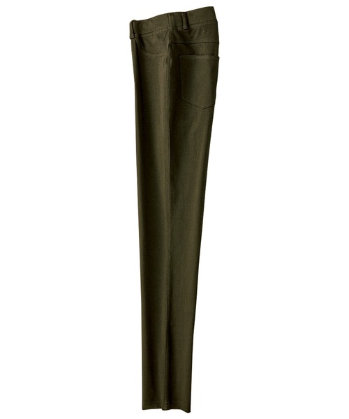 BELLUNA PLUS(ベルーナ)の「美ストレッチ素材レギンスパンツ股下68cm(その他パンツ・レディース・ブルー系その他/ライトイエロー/チェック/モカ・SMALL/MEDIUM/LARGE/X-LARGE)」の2枚目の写真
