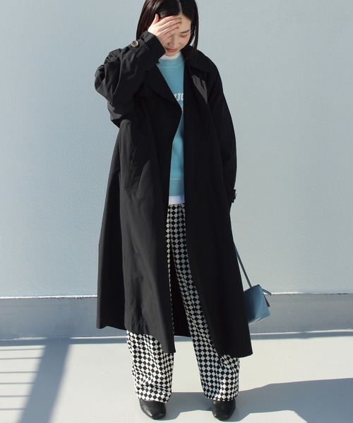 LAVEANGE（ラビアンジェ）の「[新色追加]オーバートレンチシャツコート