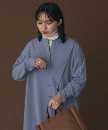 Aunt Marie's（アントマリーズ）の「ケープカラーシャツワンピース / AUNT MARIE'S（ワンピース・メンズ）」