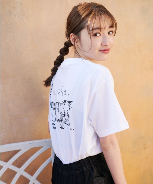 MILKFED.（ミルクフェド）の「SS TEE KIDCAT（Tシャツ/カットソー