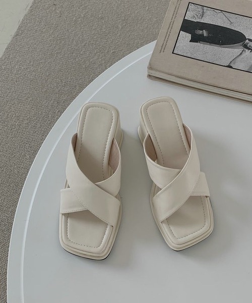 【chuclla】【2021/SS】Cross belt sandal chs108