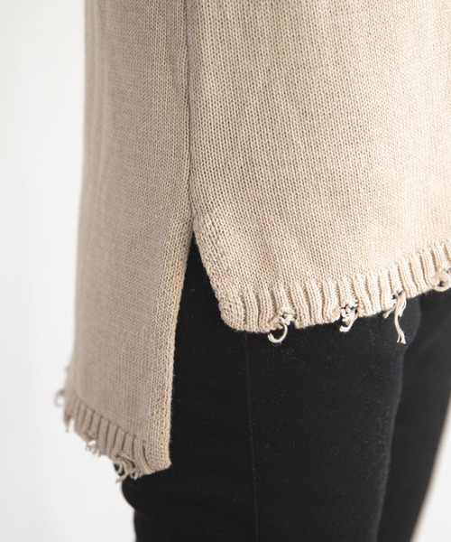 bohmal（ボマール）の「マルチウェイダメージニットカーデセット（ニット/セーター・レディース・ベージュ/コバルトブルー/ブラック・FREE）」の17枚目の写真