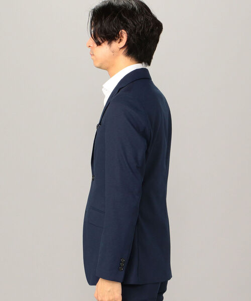 NOLLEY'S goodman(ノーリーズグッドマン)の「SOLOTEX リネンドビー セットアップ ジャケット(テーラードジャケット・メンズ・ブルー/ベージュ/ダークネイビー・S/L/M/XL)」の12枚目の写真