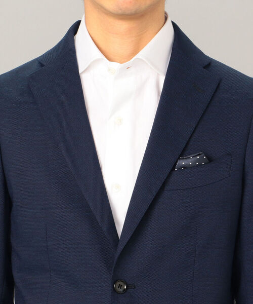 NOLLEY'S goodman(ノーリーズグッドマン)の「SOLOTEX リネンドビー セットアップ ジャケット(テーラードジャケット・メンズ・ブルー/ベージュ/ダークネイビー・S/L/M/XL)」の10枚目の写真