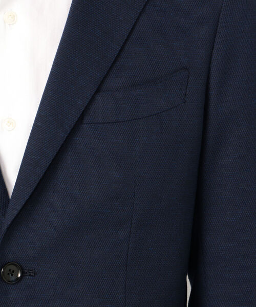 NOLLEY'S goodman(ノーリーズグッドマン)の「SOLOTEX リネンドビー セットアップ ジャケット(テーラードジャケット・メンズ・ブルー/ベージュ/ダークネイビー・S/L/M/XL)」の16枚目の写真