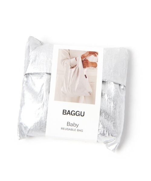 LEPSIM（レプシィム）の「【WEB限定】ＢＡＧＧＵ　ＢＡＢＹメタリック　942091（エコバッグ/サブバッグ・レディース・シルバー/ゴールド/ピンクゴールド・ONE SIZE）」の7枚目の写真