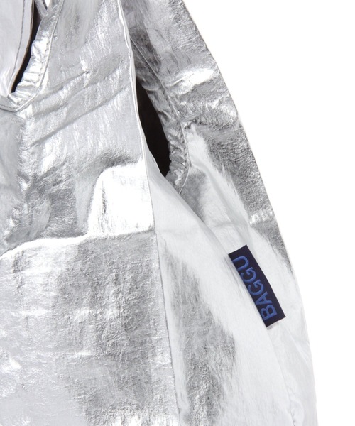 LEPSIM（レプシィム）の「【WEB限定】ＢＡＧＧＵ　ＢＡＢＹメタリック　942091（エコバッグ/サブバッグ・レディース・シルバー/ゴールド/ピンクゴールド・ONE SIZE）」の8枚目の写真