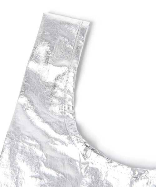 LEPSIM（レプシィム）の「【WEB限定】ＢＡＧＧＵ　ＢＡＢＹメタリック　942091（エコバッグ/サブバッグ・レディース・シルバー/ゴールド/ピンクゴールド・ONE SIZE）」の6枚目の写真