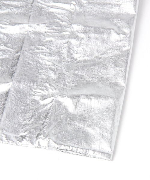 LEPSIM（レプシィム）の「【WEB限定】ＢＡＧＧＵ　ＢＡＢＹメタリック　942091（エコバッグ/サブバッグ・レディース・シルバー/ゴールド/ピンクゴールド・ONE SIZE）」の4枚目の写真