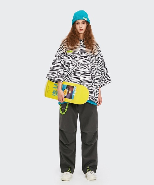 CORPUS TOKYO（コーパス トーキョー）の「Lazy Tokyo ネオンベルトイージーパンツ（その他パンツ・メンズ・ライトグレー/カーキ/チャコール・4/2/3/1）」の8枚目の写真