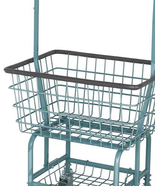 ダルトン(Dulton) ランドリーカート• 収納棚 GRAY GREEN DULTON（ダルトン）の「LAUNDRY CART WITH POLE RACK/ランドリー
