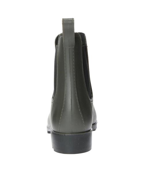 koe（コエ）の「レインサイドゴアブーツ*（ブーツ・レディース・ブラック/カーキ・L/M）」の5枚目の写真
