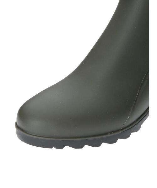koe（コエ）の「レインサイドゴアブーツ*（ブーツ・レディース・ブラック/カーキ・L/M）」の7枚目の写真