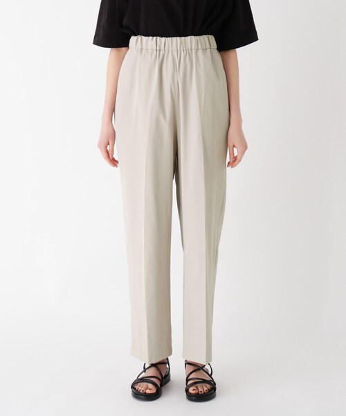 OPAQUE.CLIP(オペークドットクリップ)の「◆リネンMIX ストレッチドライオックス イージーパンツ【UNISEX】(スーツパンツ・レディース・ピンク系/ブラック/サンドベージュ・40/38)」の6枚目の写真