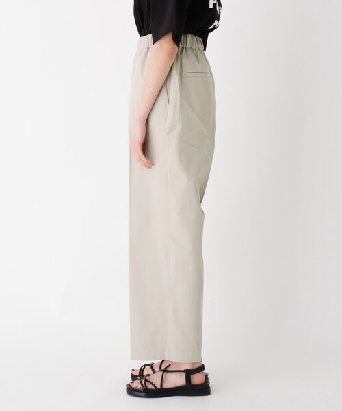 OPAQUE.CLIP(オペークドットクリップ)の「◆リネンMIX ストレッチドライオックス イージーパンツ【UNISEX】(スーツパンツ・レディース・ピンク系/ブラック/サンドベージュ・40/38)」の12枚目の写真