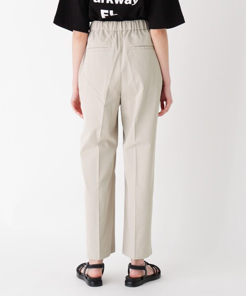 OPAQUE.CLIP(オペークドットクリップ)の「◆リネンMIX ストレッチドライオックス イージーパンツ【UNISEX】(スーツパンツ・レディース・ピンク系/ブラック/サンドベージュ・40/38)」の5枚目の写真