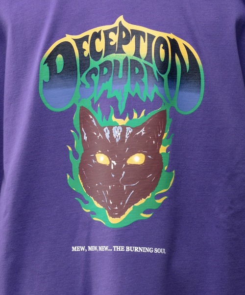 kutir（クティール）の「ロックキャットTシャツ（Tシャツ/カットソー・メンズ・ホワイト/チャコールグレー/イエロー/ラベンダー・MEDIUM/LARGE）」の21枚目の写真