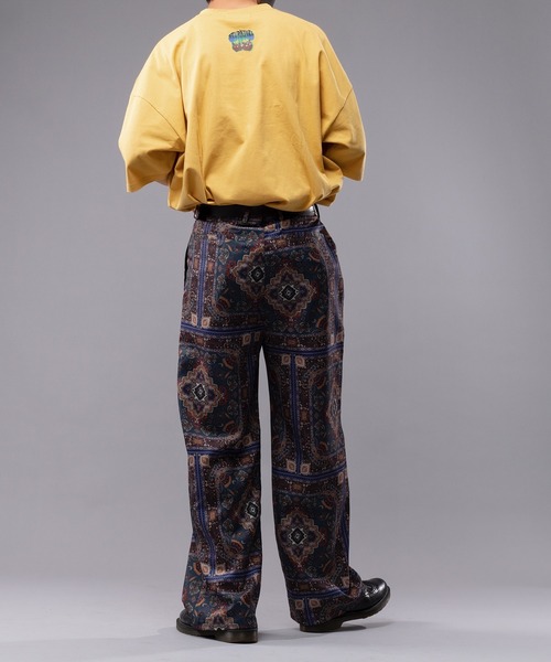 kutir（クティール）の「ロックキャットTシャツ（Tシャツ/カットソー・メンズ・ホワイト/チャコールグレー/イエロー/ラベンダー・MEDIUM/LARGE）」の8枚目の写真