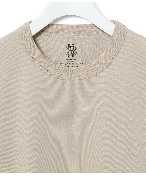 BATONER（バトナー）の「【BATONER】別注T-shirt（Tシャツ/カットソー・レディース・ホワイト/オフホワイト・1）」の5枚目の写真