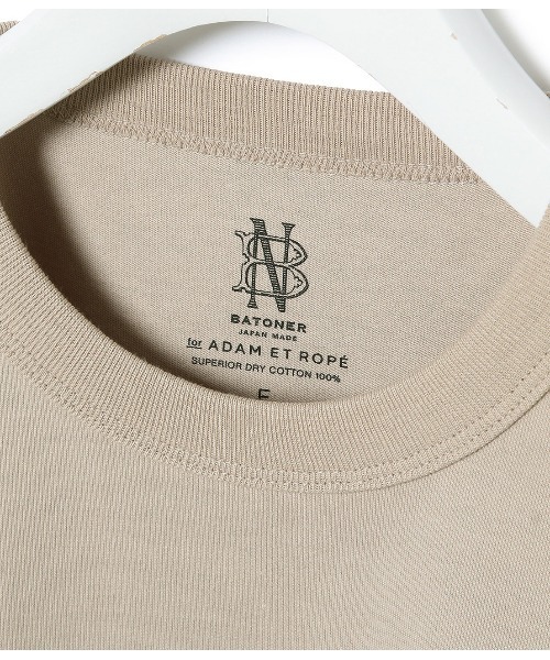 BATONER（バトナー）の「【BATONER】別注T-shirt（Tシャツ/カットソー・レディース・ホワイト/オフホワイト・1）」の14枚目の写真