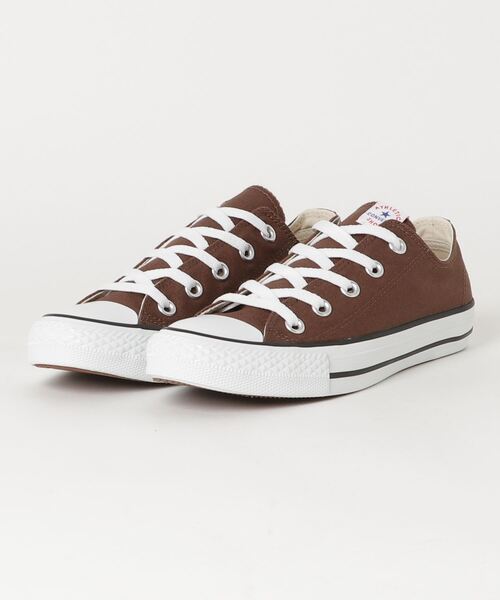 CONVERSE(コンバース)の「ローカットスニーカー(スニーカー・レディース・ブラウン・24.0cm)」の1枚目の写真
