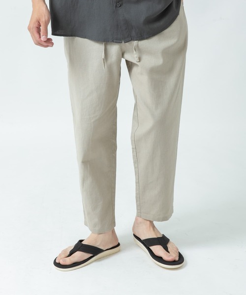 ITEMS URBANRESEARCH（アイテムズ アーバンリサーチ）の「エコレザートングサンダル（サンダル・メンズ・ピンク/ベージュ/グリーン/ブラック・26.5/27.5）」の11枚目の写真