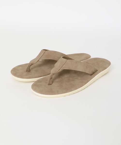 ITEMS URBANRESEARCH（アイテムズ アーバンリサーチ）の「エコレザートングサンダル（サンダル・メンズ・ピンク/ベージュ/グリーン/ブラック・26.5/27.5）」の12枚目の写真