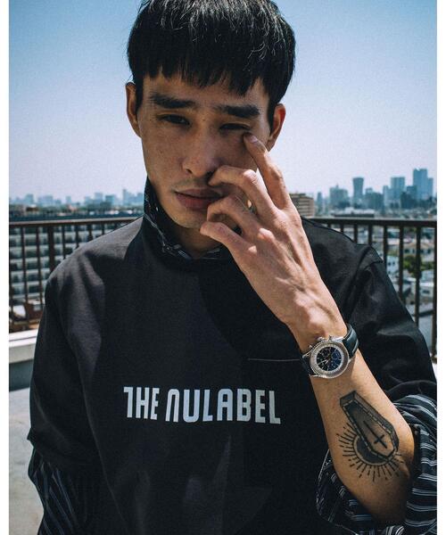 NULABEL（ニューレーベル）の「＜NULABEL × monkey time＞ POC TEE SS/Tシャツ（Tシャツ/カットソー・メンズ・ライトグレー/オフホワイト/ブラック・MEDIUM/LARGE）」の3枚目の写真